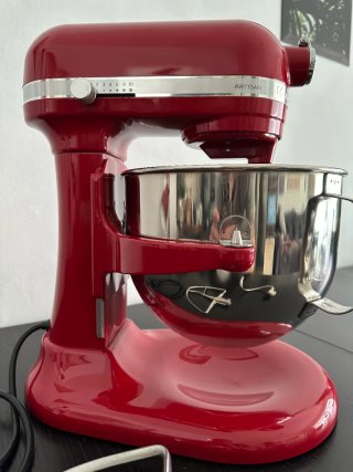 Sbattitore KitchenAid Artisan 6,9L Rosso