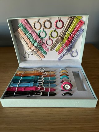 Juego de correas para reloj multicolor