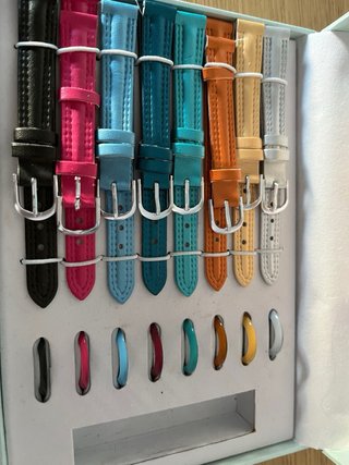 Juego de correas para reloj multicolor