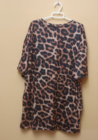 Camiseta Betty Boop Animal Print Talla XXL