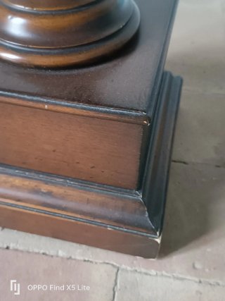 Lámpara de mesa madera