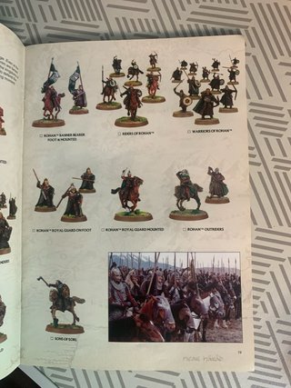 Warhammer lord rings accesorios