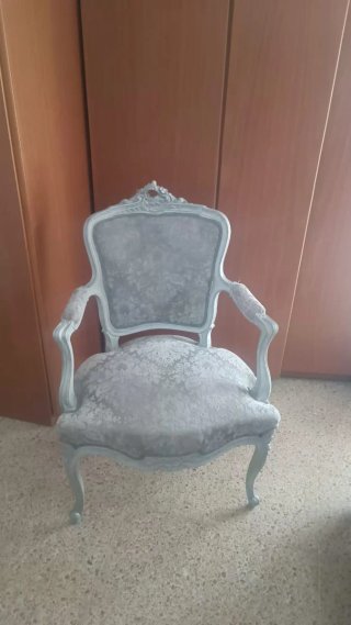 Silla vintage tapizada