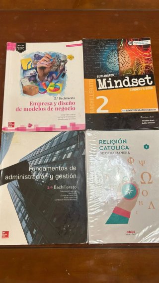 Libros 2° bachillerato humanidades