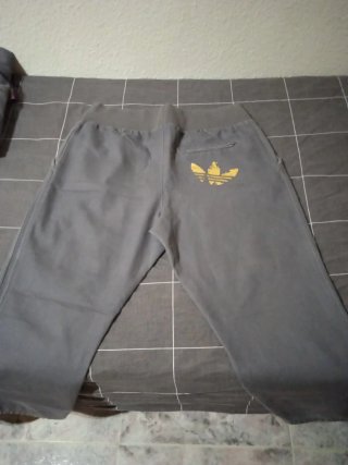 Chándal Adidas Gris con Capucha