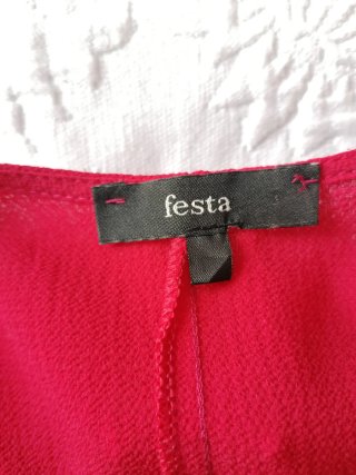 Blusa Festa Roja