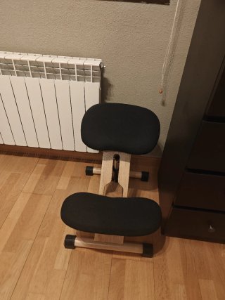 Banqueta médica rodillas ajustable lumbago hernia