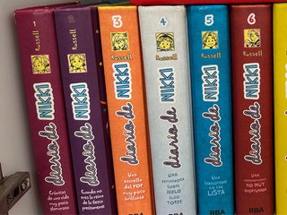 Libros diario de nikki del 1 al 6