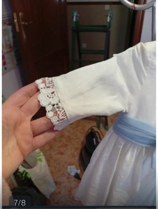 Vestido ceremonia niña talla 4 Eva Martínez