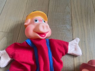 Marionetas Cerditos y Lobo Cuento Infantil