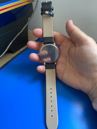 Reloj YOLAKO esfera brillantina oro rosa