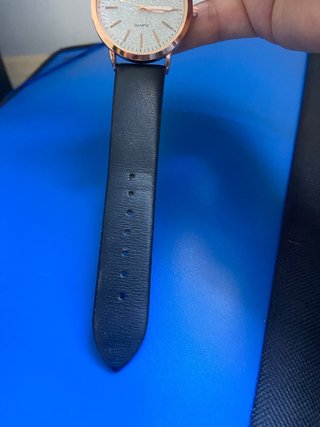 Reloj YOLAKO esfera brillantina oro rosa