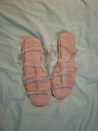 Sandalias Zara Talla 36 Brillantes