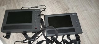 DVD doble portátil para coche. Marca Lenco