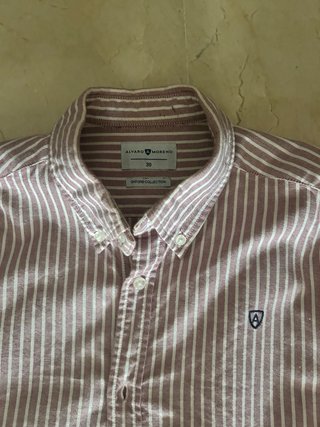 Lote 2 Camisas Alvaro Moreno Talla 39 Rayas y Blan