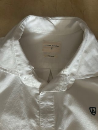 Lote 2 Camisas Alvaro Moreno Talla 39 Rayas y Blan