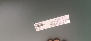 Tavolino KVISTBRO IKEA metallo e legno