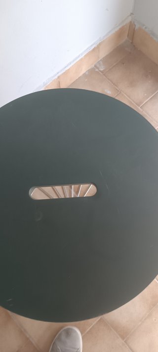 Tavolino KVISTBRO IKEA metallo e legno