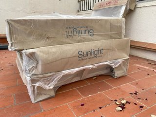 4 Claraboyas PVC Blanco Sunlight 80x80 telescópica