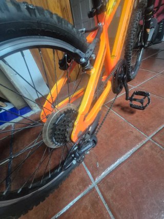 Bicicleta Monty MTB Infantil Naranja