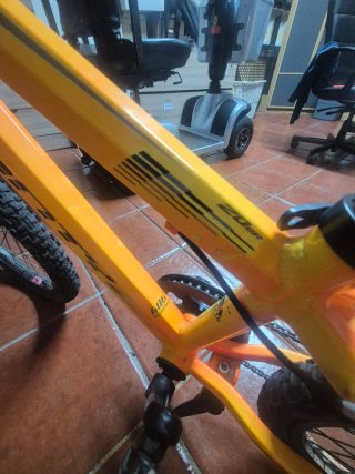 Bicicleta Monty MTB Infantil Naranja
