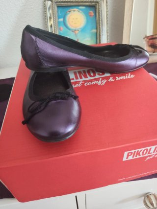 Bailarinas fosco Moradas Talla 38