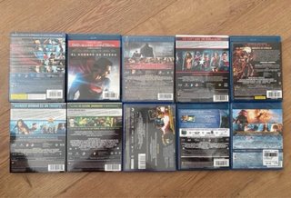 Lote 16 Películas Blu-ray DC y Marvel