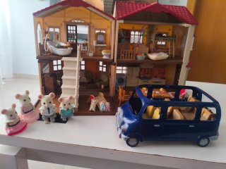 Casa y Coche Sylvanian Families