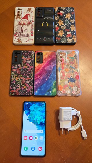 Samsung S20 FE 5G 128GB + Caricatore Originale