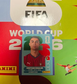 Cromo Cristiano Ronaldo Mundial FIFA 2026