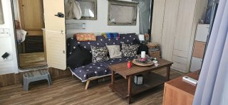 Caravana Fija Camping Lista para Entrar