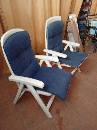 Par de sillones de exterior