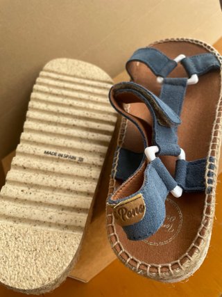 Sandalias Toni Pons ante azul mujer 38