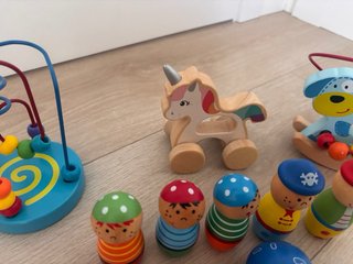 Pack Juguetes Madera Montessori