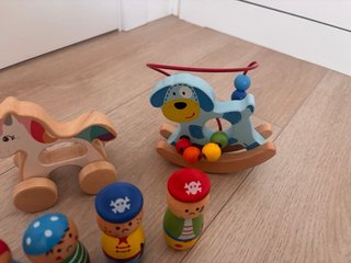 Pack Juguetes Madera Montessori