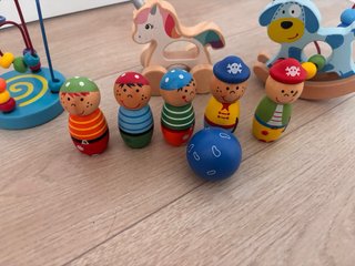 Pack Juguetes Madera Montessori