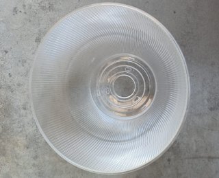 6 diffusori policarbonato per lampade industriali