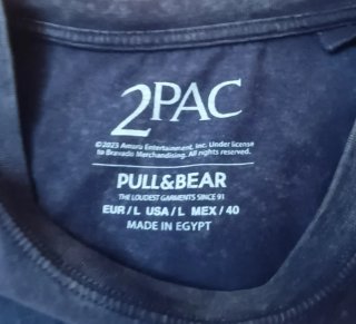 Camiseta Pull&Bear 2Pac L