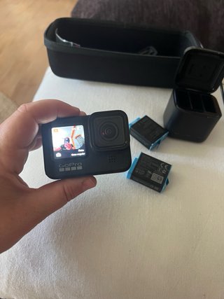 GoPro Hero 9 + Accesorios + tarjeta de memoria.