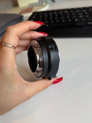Adaptador Commlite Canon EF-Sony E  autofocus