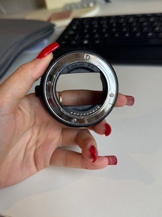 Adaptador Commlite Canon EF-Sony E  autofocus