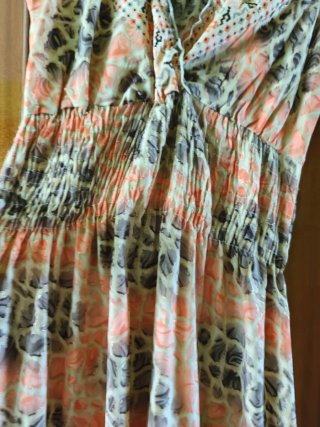 Vestido Seda India Talla S/M