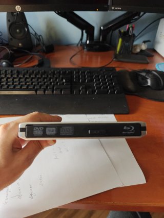 Lector/Grabador Blu-ray Externo