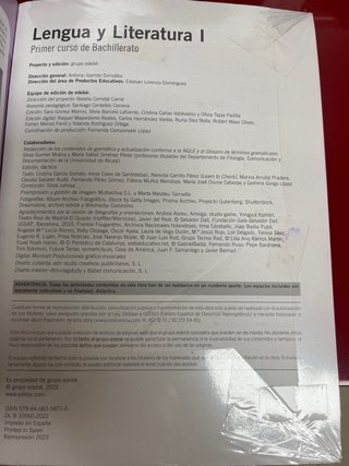LENGUA Y LITERATURA 1 BACHILLERATO. edebé