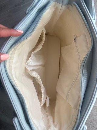 Bolso para carrito de bebé azul