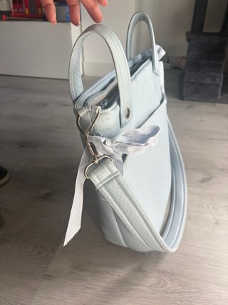 Bolso para carrito de bebé azul