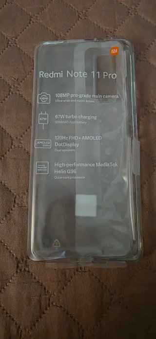 Funda silicona transparente Xiaomi Redmi