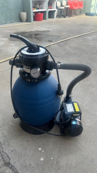 Depuradora de arena para piscina