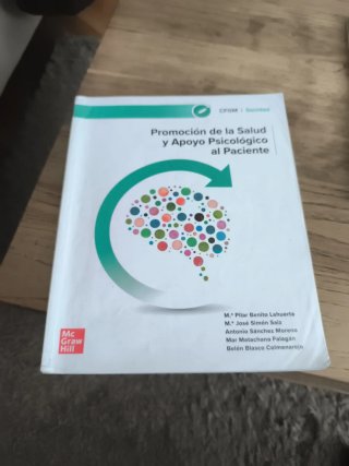 Promoción de la salud y apoyo psicológico al pa...