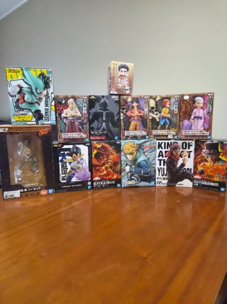 Pack Figuras Anime: One Piece, MHA, Demon Slayer